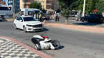 Tavşanlı’da otomobil ile motosiklet çarpıştı: 1 yaralı