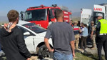 Otomobil ile pikap çarpıştı: 3 kişi yaralandı