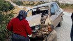 Sivrihisar'da otomobiller kafa kafaya çarpıştı: 1'i ağır 2 yaralı
