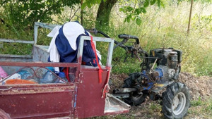 Bilecik'te su motoru devrildi, 1 yaralı