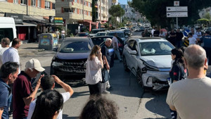 Samsun'da zincirleme kaza