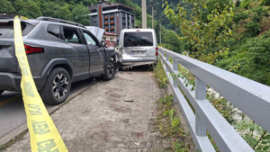 Trabzon'da trafik kazası: 7 Arap turist yaralı