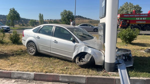 Tavşanlı'da trafik kazası: 2 yaralı