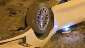 Diyarbakır'da otomobil takla attı: 1 yaralı