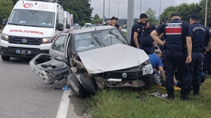Samsun'da otomobiller çarpıştı: 5 yaralı