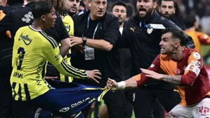 Derbide kavga eden futbolcular kaç maç ceza alacak?
