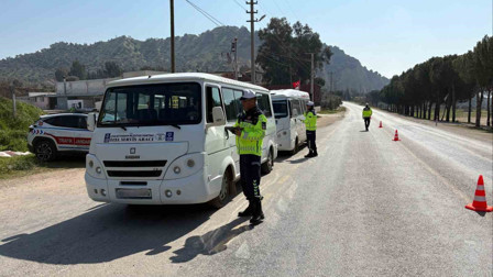 Köşk’te trafik denetimi: 23 sürücüye ceza kesildi