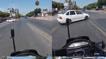 Araçlarla çarpışan motosiklet ve elektrikli bisiklet kazası