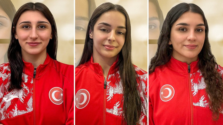 Tuba Demir, Nesrin Baş ve Elmira Yasin Avrupa şampiyonu