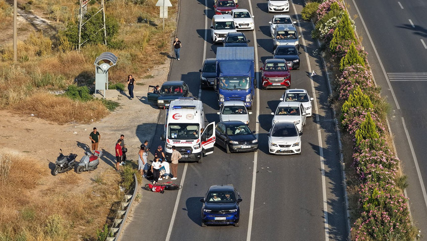 Muğla'da trafik kazası: 1 yaralı