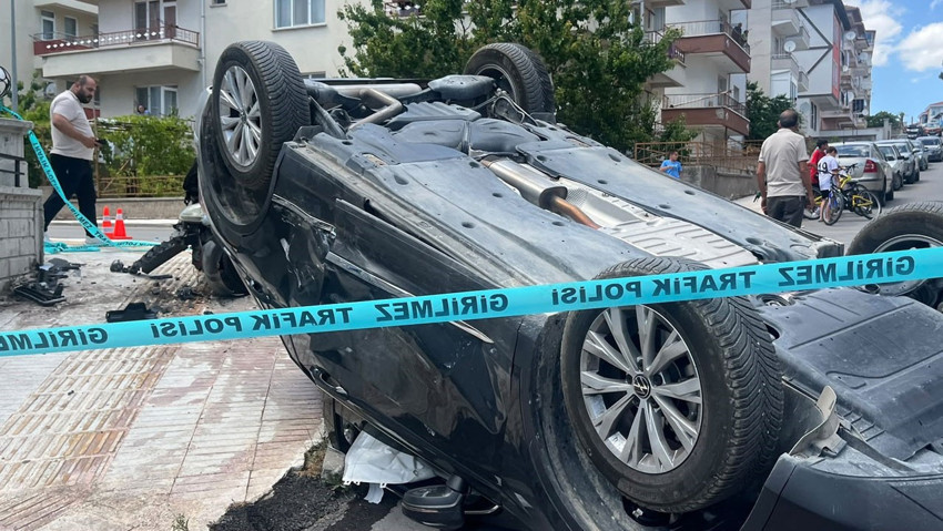 Çorum'da cip ile otomobil çarpıştı: 2 yaralı