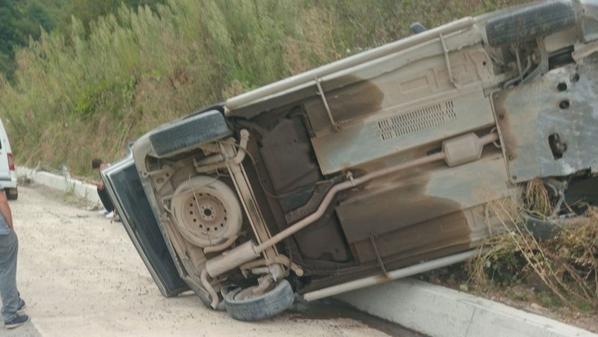 Trabzon'da trafik kazası: 5 yaralı