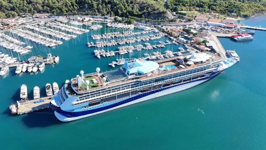 Muğla, kruvaziyer turistlerini ağırlamaya devam ediyor: 2 bin 395 yeni ziyaretçi